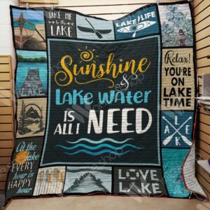 Lake M290715 Lake Quilt Blanket  Quilt